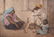 Francisco Zuniga orig litho Familia Indigena II, 1980