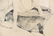 Leonardo Cremonini 1956 drawing Reclining Figures - 5