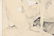 Leonardo Cremonini 1956 drawing Reclining Figures - 6
