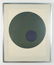 Alexander Liberman Green Circle on Blue Lithograph - 2