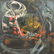 Willy Heeks Large Abstract Oil on Canvas 1984