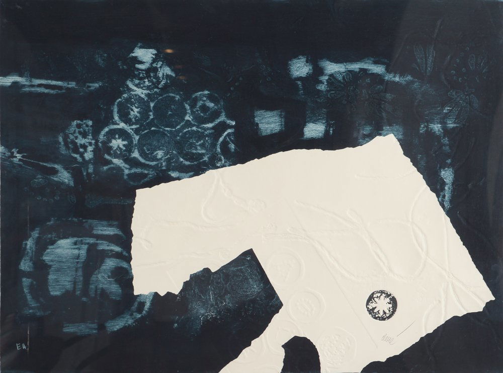 2 Antoni Clave relief etchings Star Signs and Night (1 of 6)