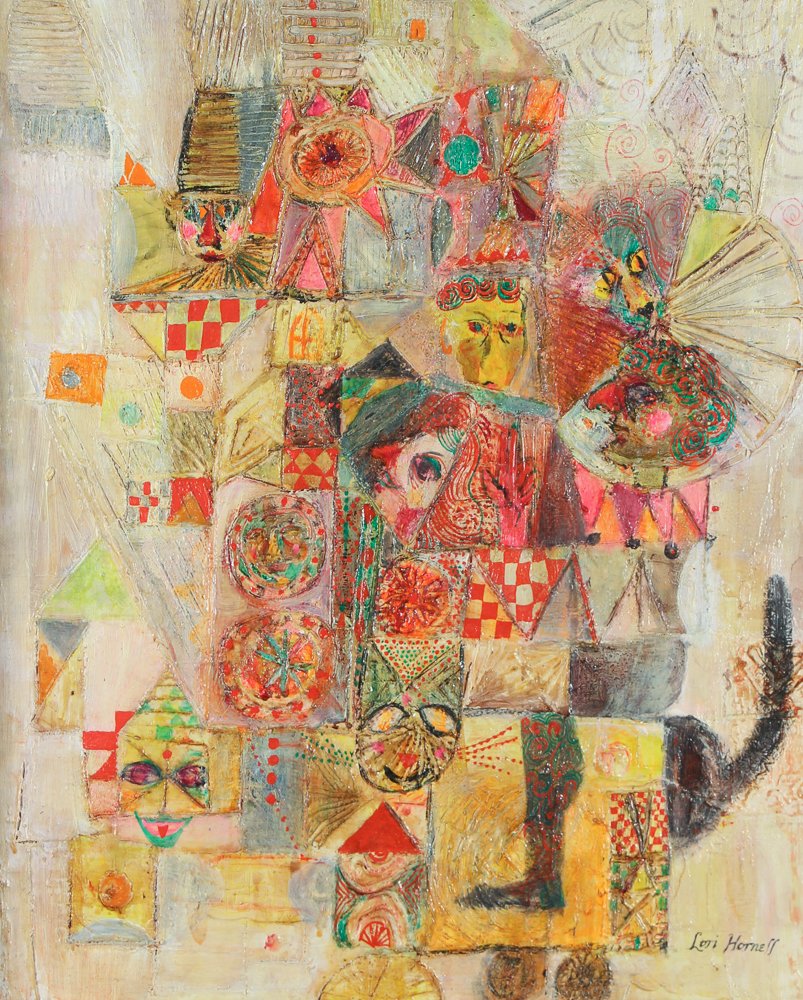 Lori Hornell acrylic on canvas painting (1 of 8)