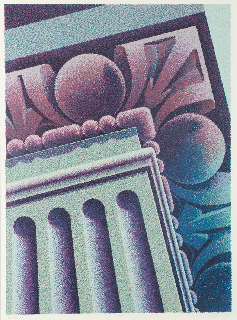 2 Hugh Kepets Lithographs Akron & Huron (1 of 5)