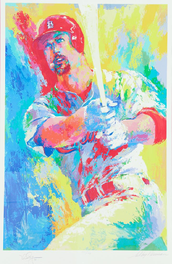 LeRoy Neiman 1999 original serigraph Mark McGwire (1 of 5)