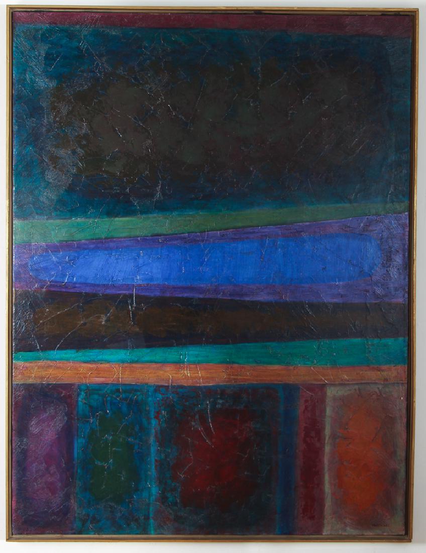 Irene Pasinski acrylic on canvas,  Untitled Abstract (1 of 4)