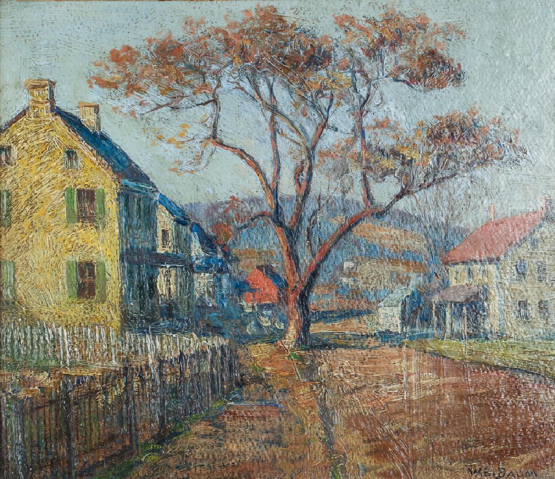 Walter Emerson Baum ptg. Eastern Pa. Town (1 of 6)