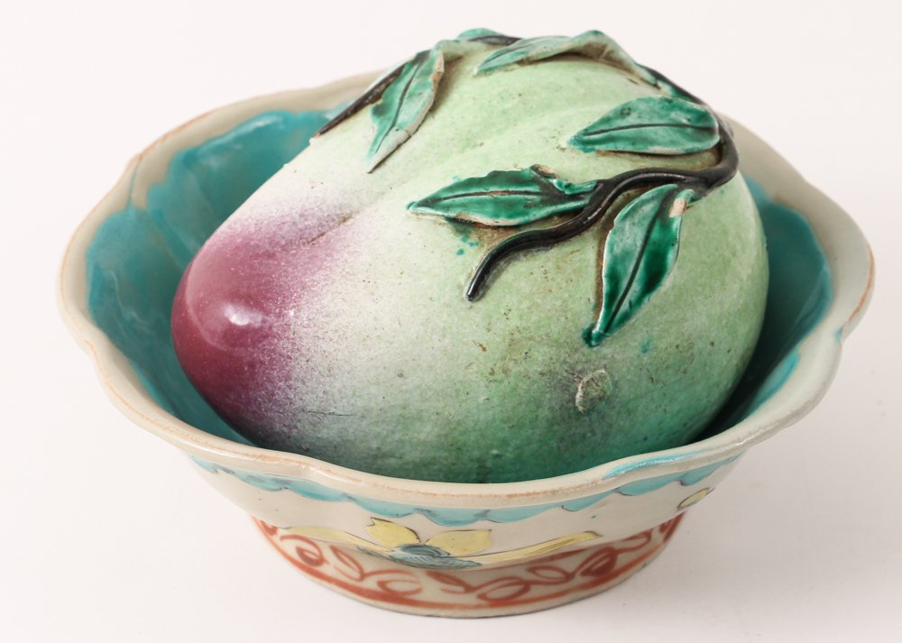 Chinese Famille Rose Passion Fruit and Bowl (1 of 10)