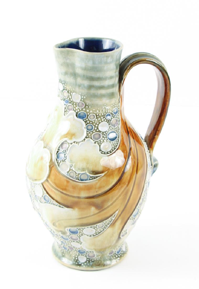 Doulton Lambeth Art Nouveau Pitcher Mark Marshall (1 of 9)