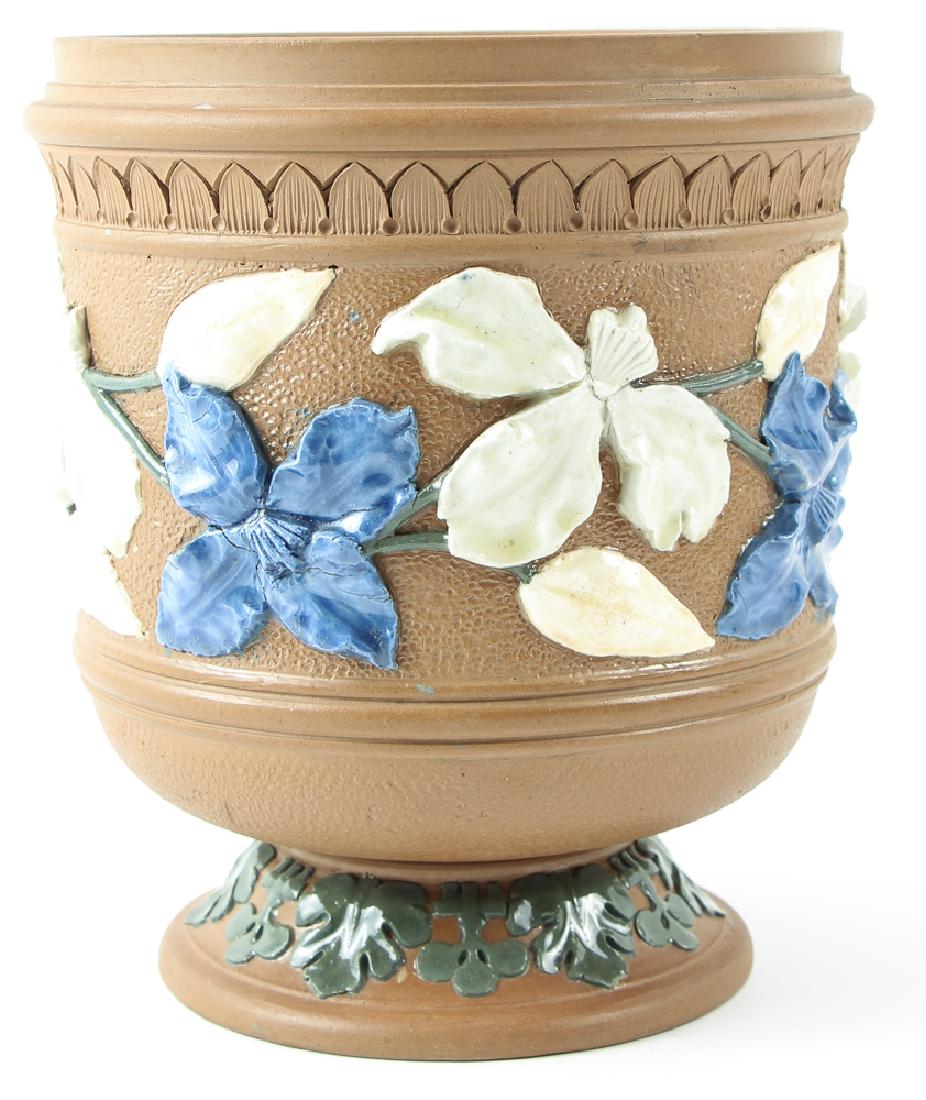 Doulton Lambeth Silicon Jardiniere, 1880-1912 by John (1 of 6)