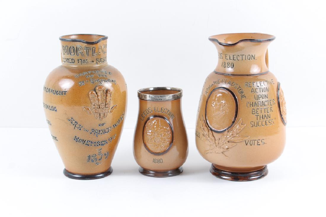 2 Gladstone 1880 Election Commemorative with Mortlock (1 of 2)