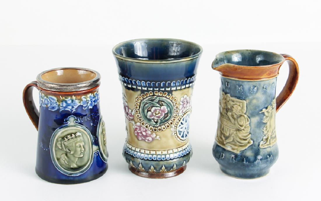 3 Doulton Lambeth Pc.s incld. Midsummer Night's Dream (1 of 7)