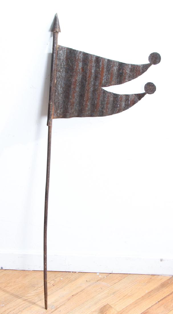 Waving Flag or Banner Weathervane, circa 1894 (1 of 2)