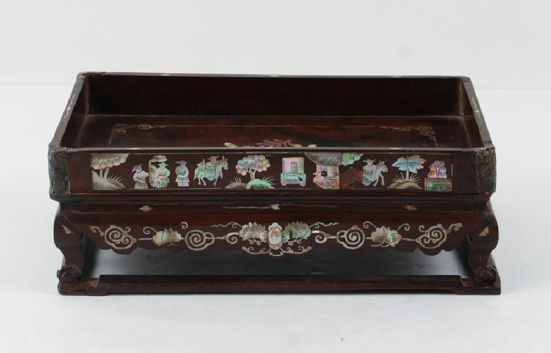 19th Century Chinese Teakwood Planter (1 of 9)