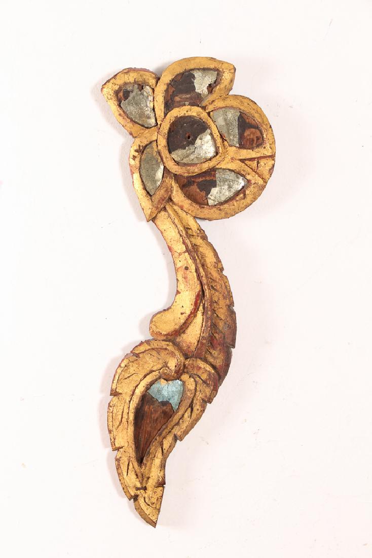 Group of Indian Carved and  Mirrored Decorative Items (1 of 16)