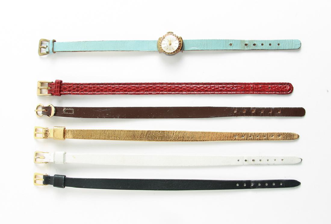 Three Vintage Ladies Wristwatches: Three ladies wristwatches, including a Bucherer in the original box with changeable straps.