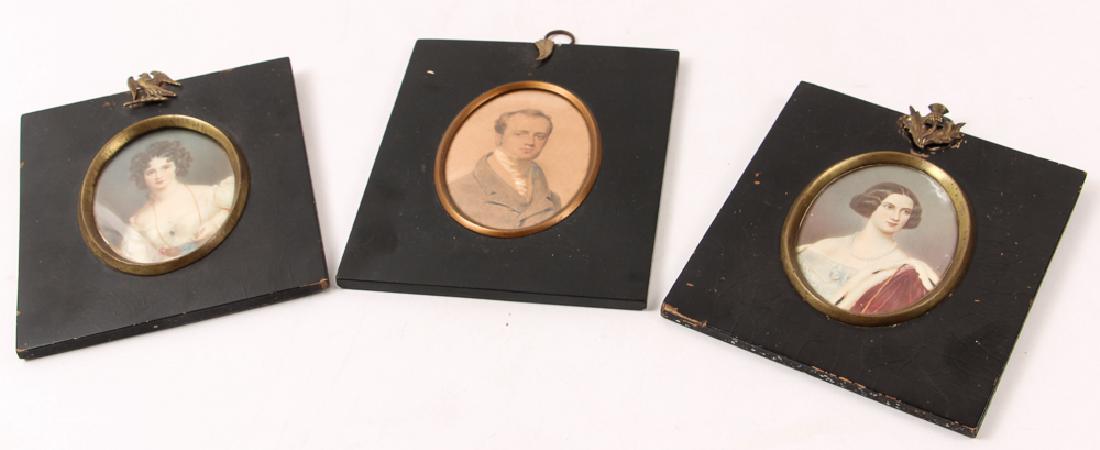 Three Portrait Miniatures (1 of 4)