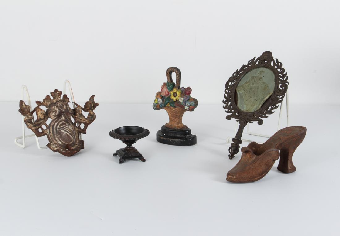 Five Pieces Miscellaneous Cast Iron Items (1 of 10)