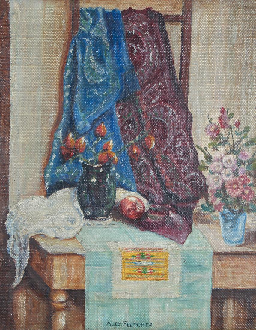 Alex Fletcher Studio Still Life painting (1 of 7)