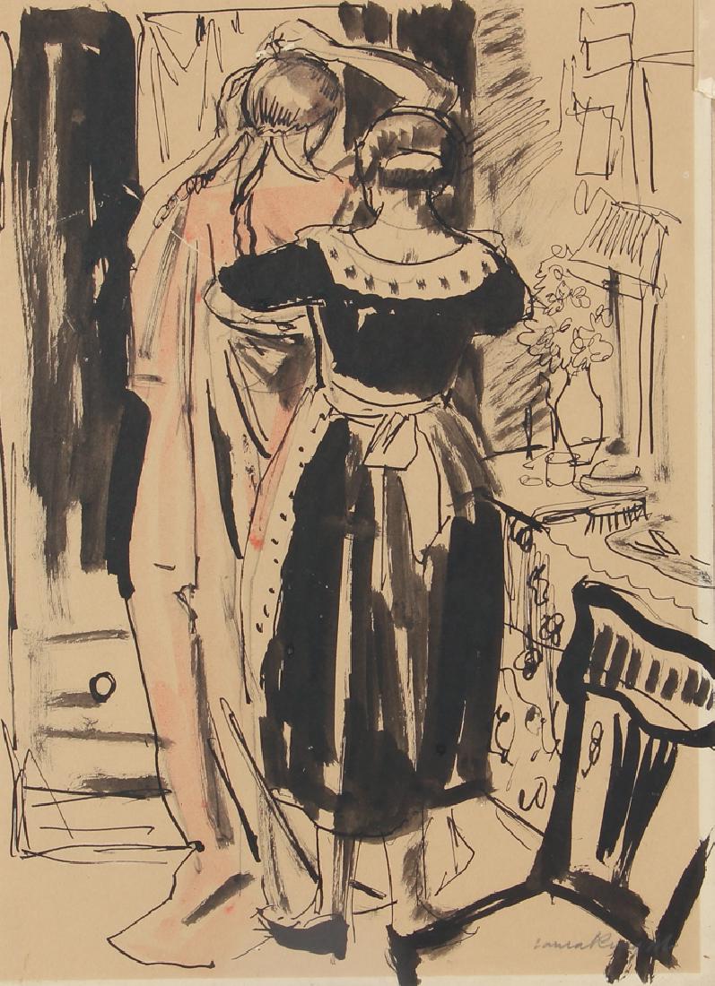 Two Late 19th Century Figural Pages including Berthon (1 of 10)