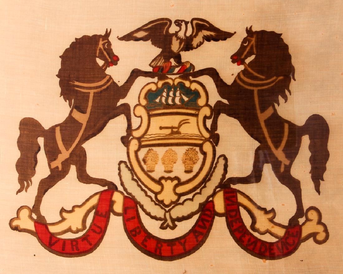 Pennsylvania State Seal on Linen (1 of 6)
