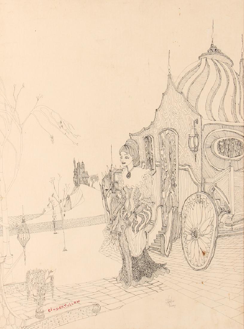 Two Figural Works on Paper (1 of 9)