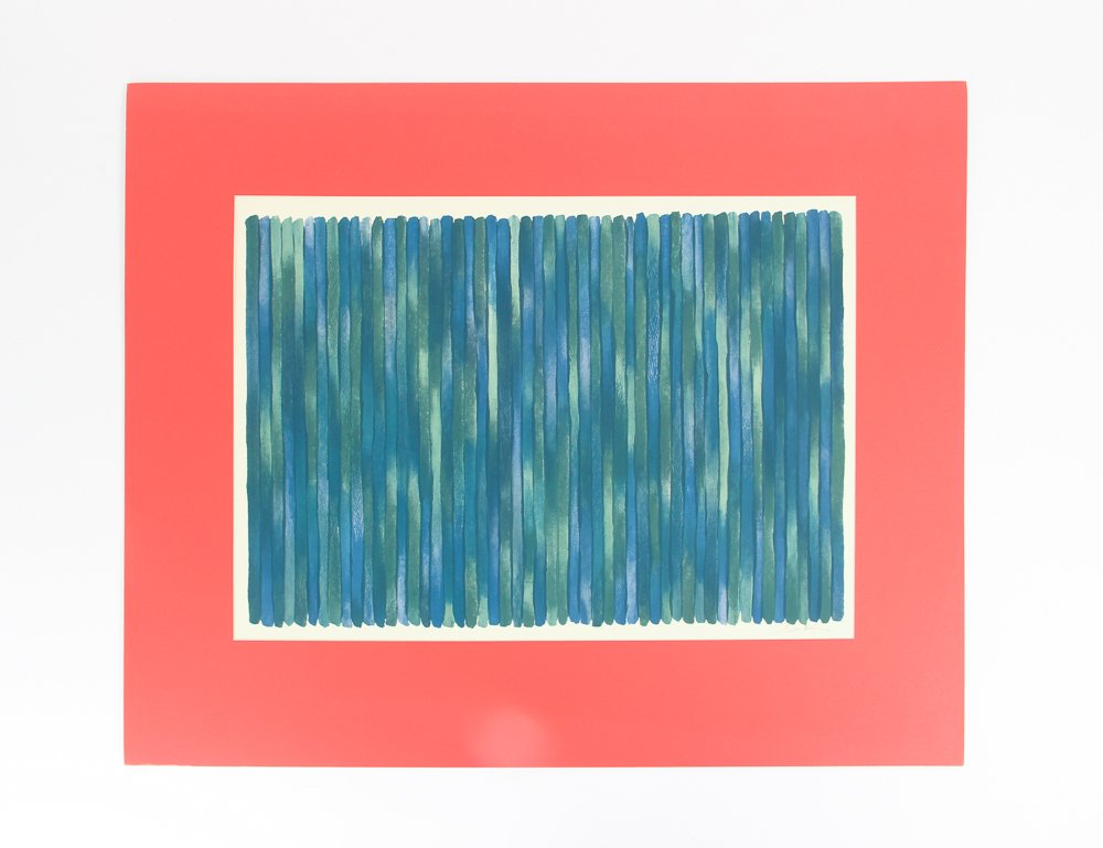 Two Gene Davis Lithographs (1 of 10)