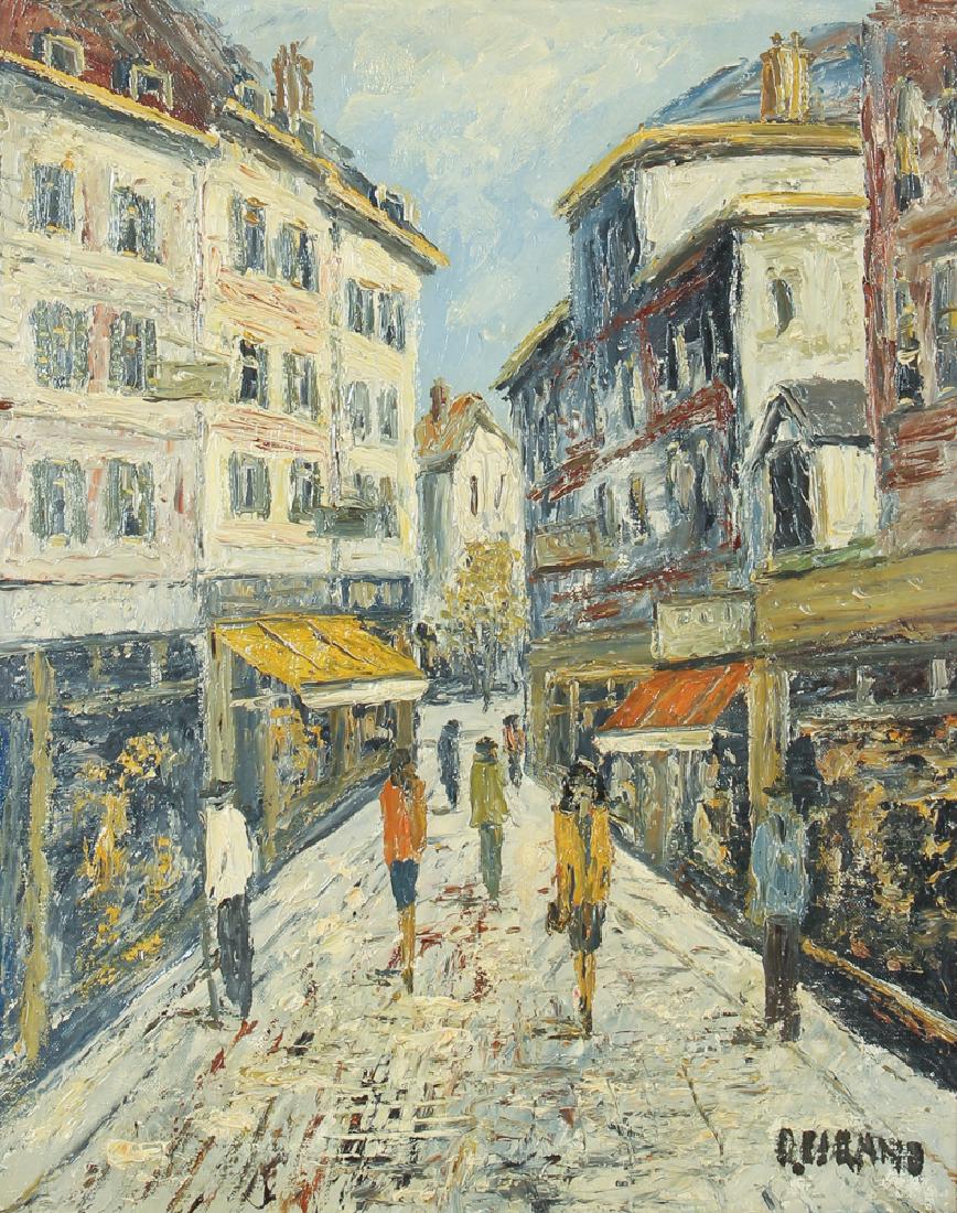 Cirano Castelfranchi Mid Century European Market Scene (1 of 9)