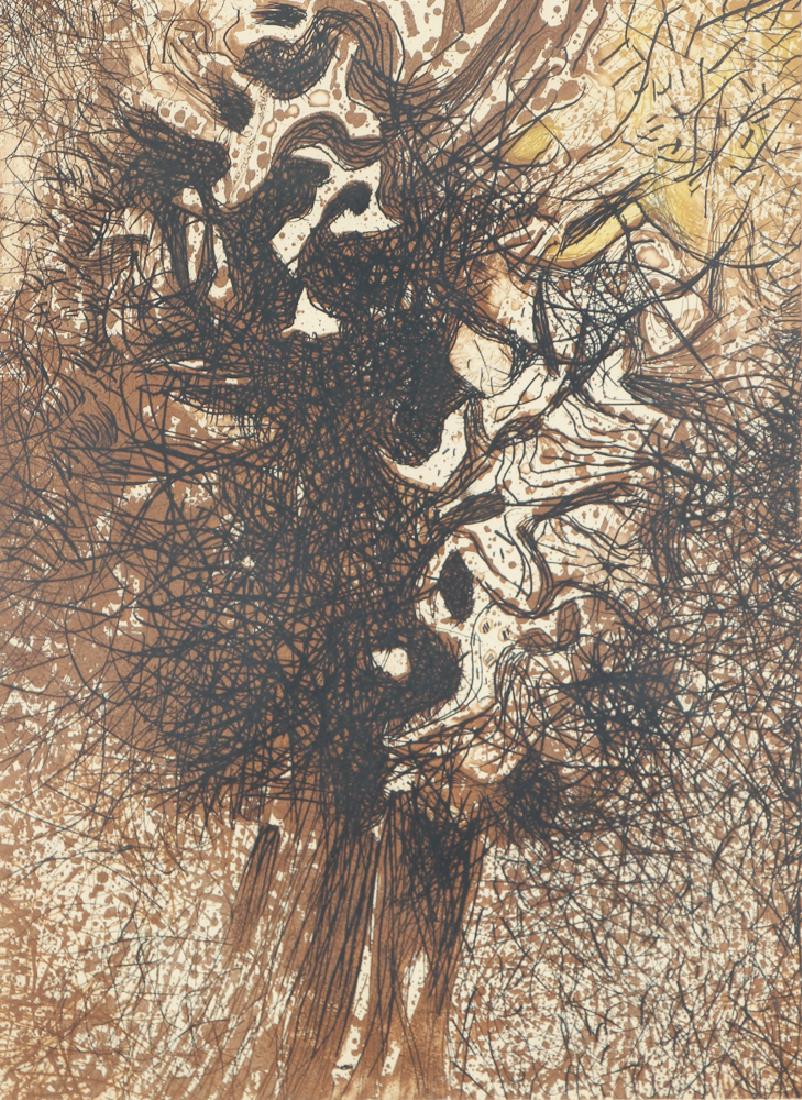 Mario Prassinos Abstract Etching (1 of 6)