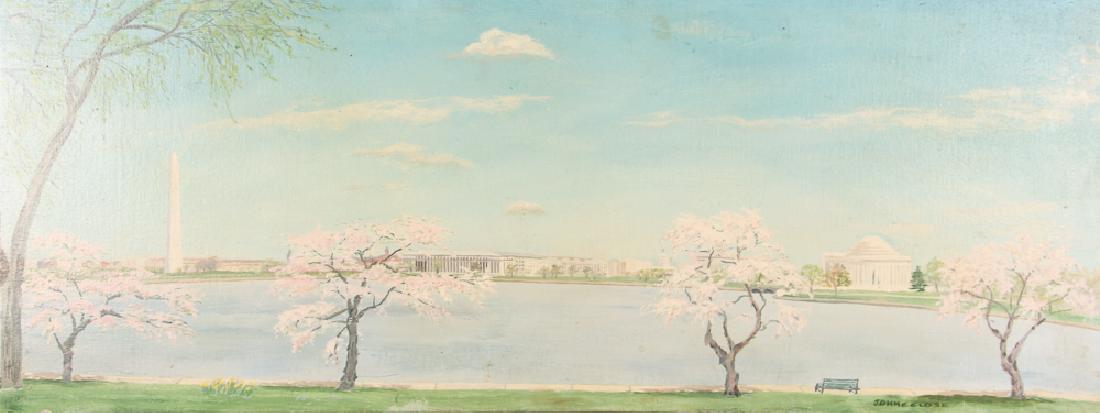 Washington D.C. Landscape Painting by John C. Close (1 of 5)