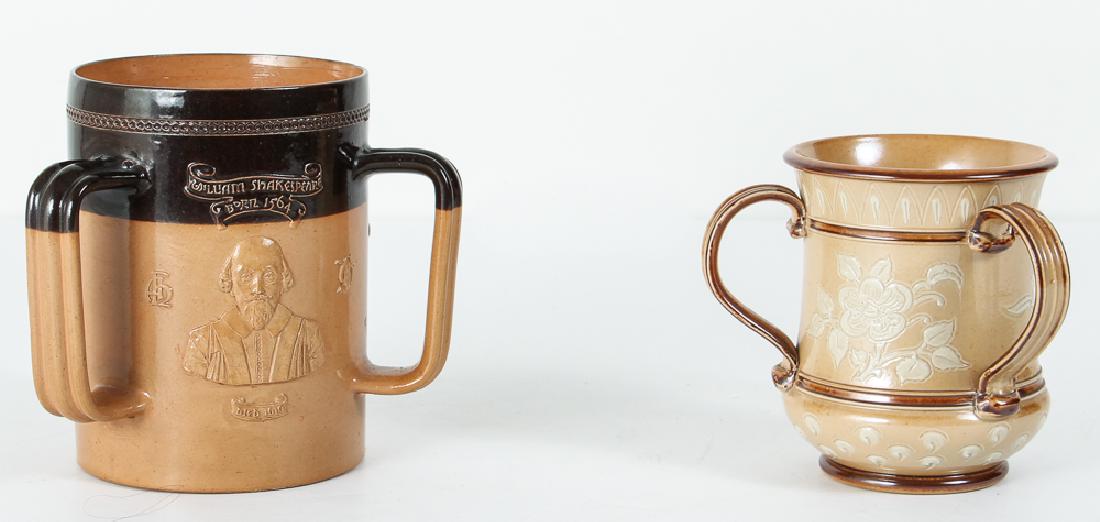 2 Doulton Lambeth pieces,  Shakespeare Tyg and Three (1 of 9)
