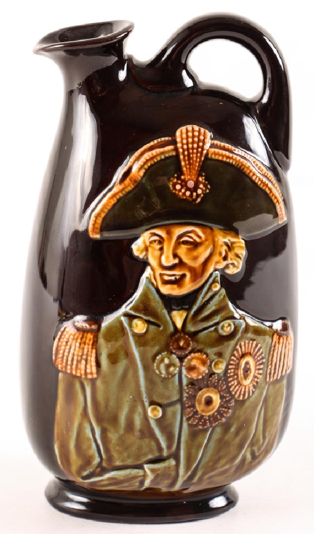 Lord Nelson Dewars Whiskey Bottle, Doulton Lambeth (1 of 8)