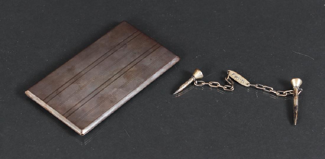 Two Sterling Silver Accessory Items inc Golf Tees (1 of 3)