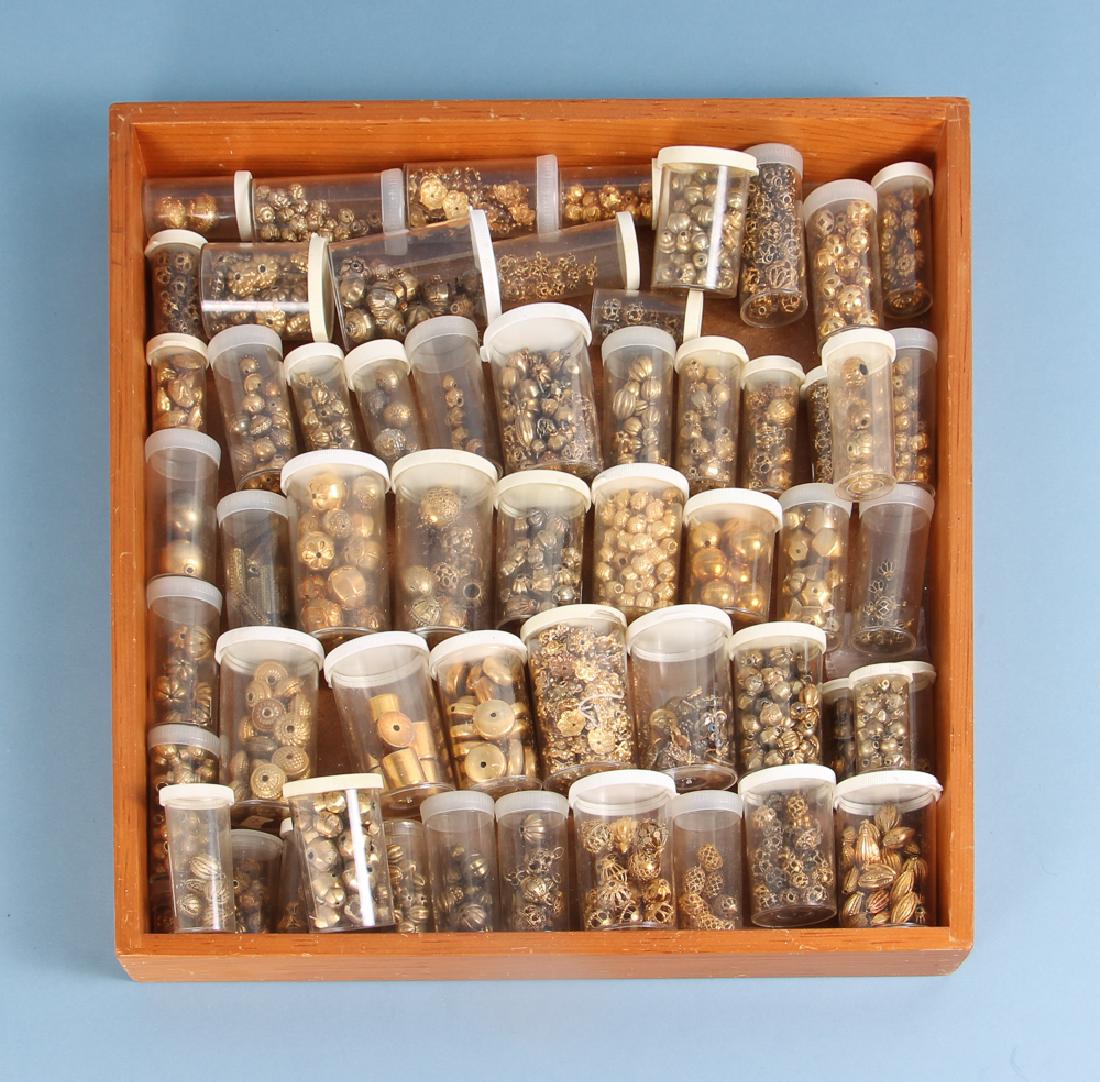 Large Group Goldplated Brass Indian Beads (1 of 9)