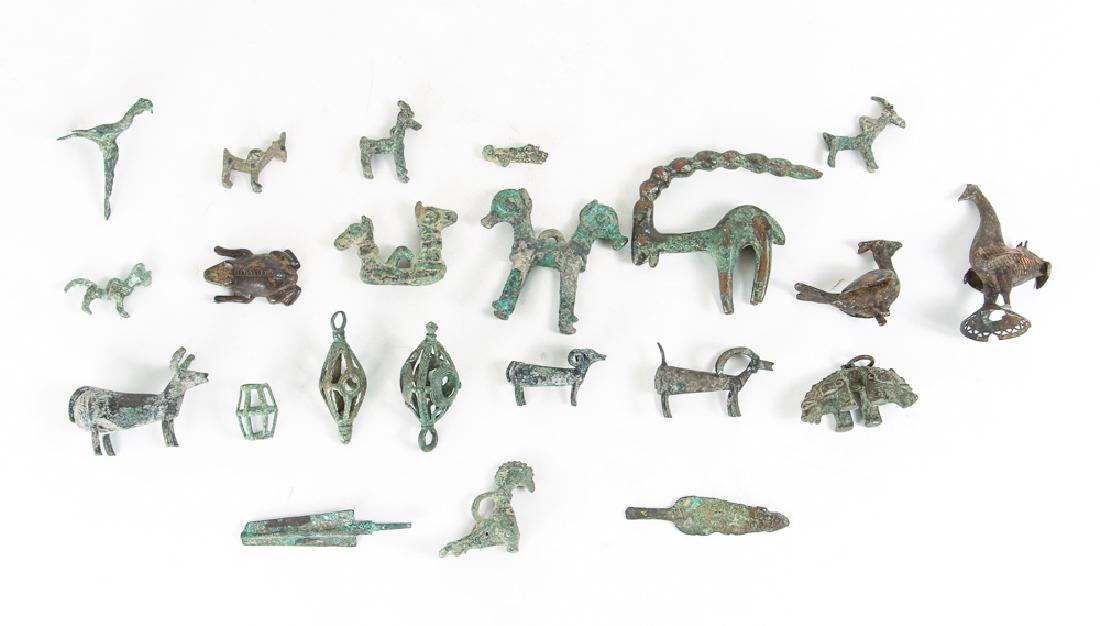 Large Group of Archaic Bronze Objects (1 of 1)