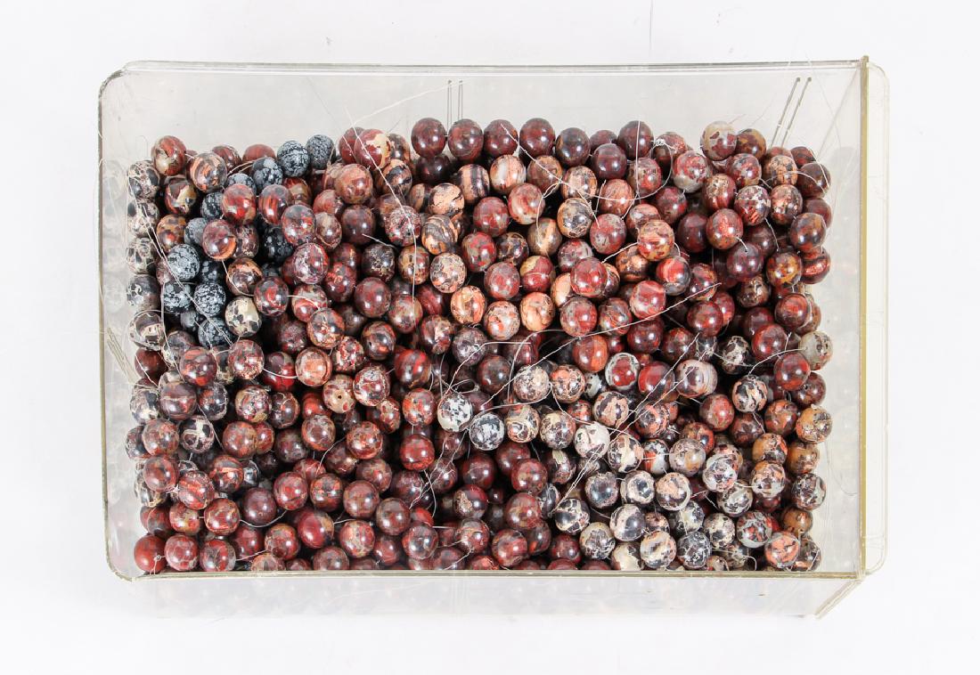 Large Group Variegated Agate Beads (1 of 5)