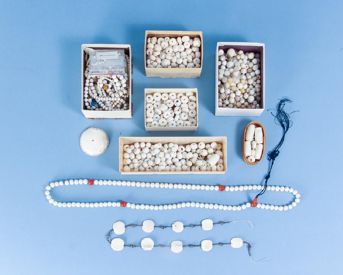 Group of Shell and Related Beads (1 of 10)