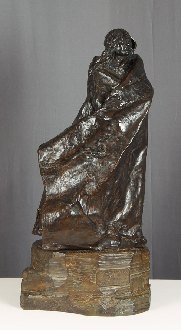 Harry Jackson 1977 bronze Sacagawea working model (1 of 9)