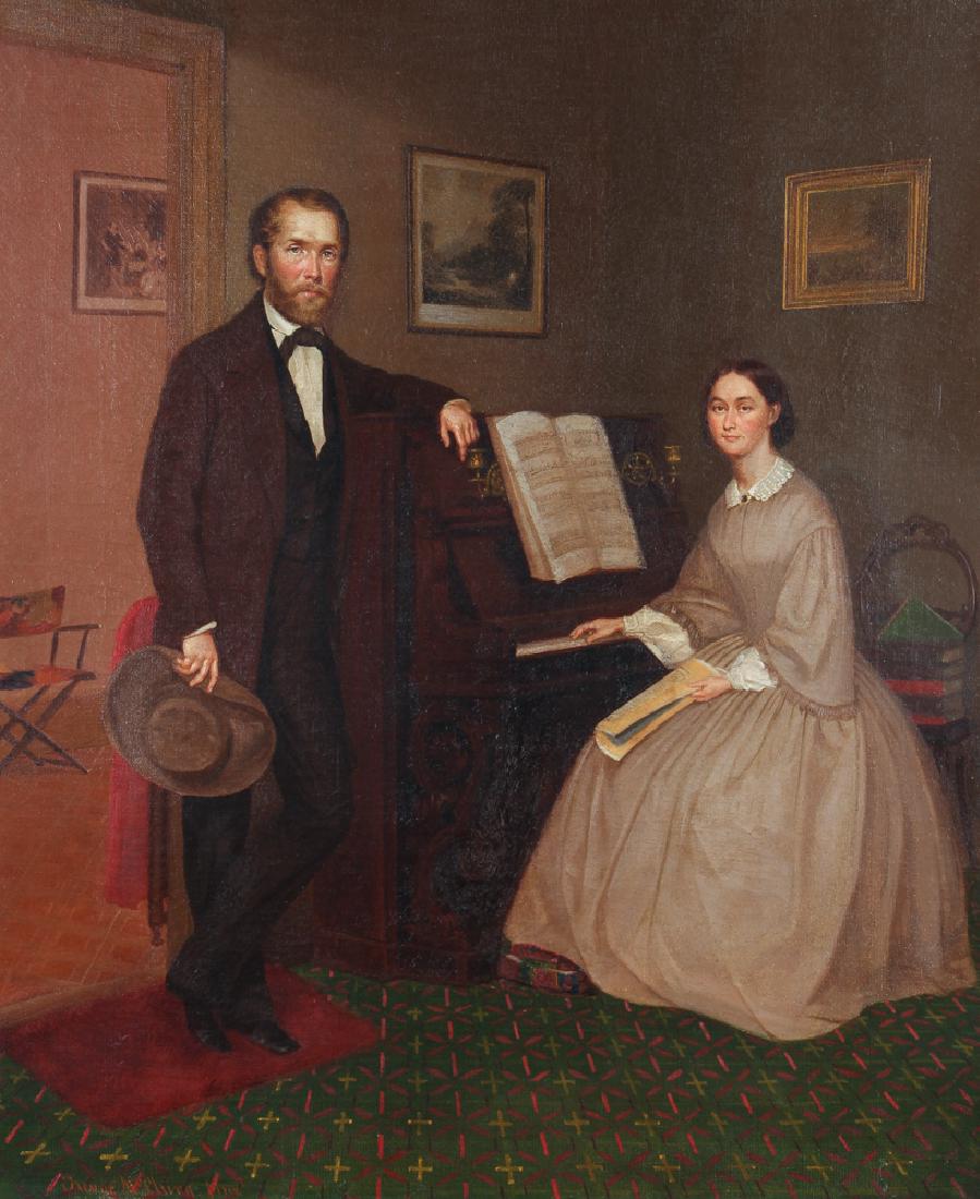 Trever McClurg Portrait Painting (1 of 5)