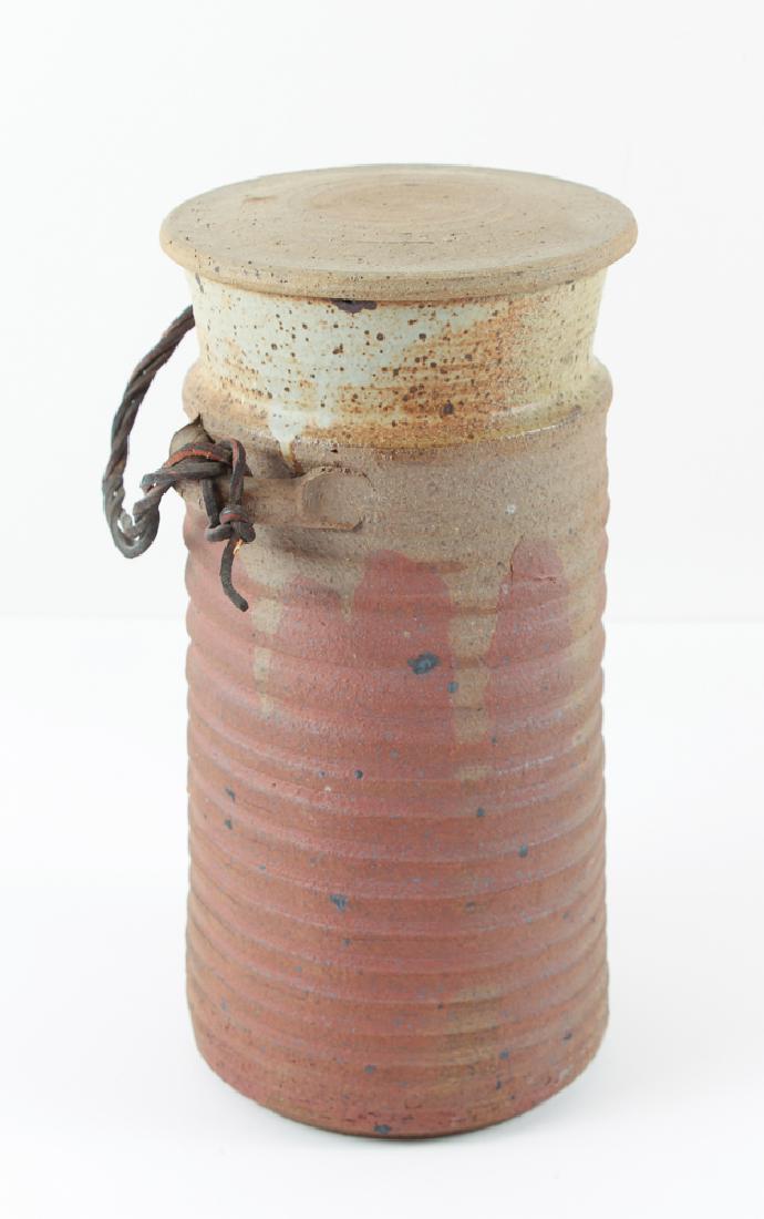 Studio Ceramic Tall Lidded Vase (1 of 7)