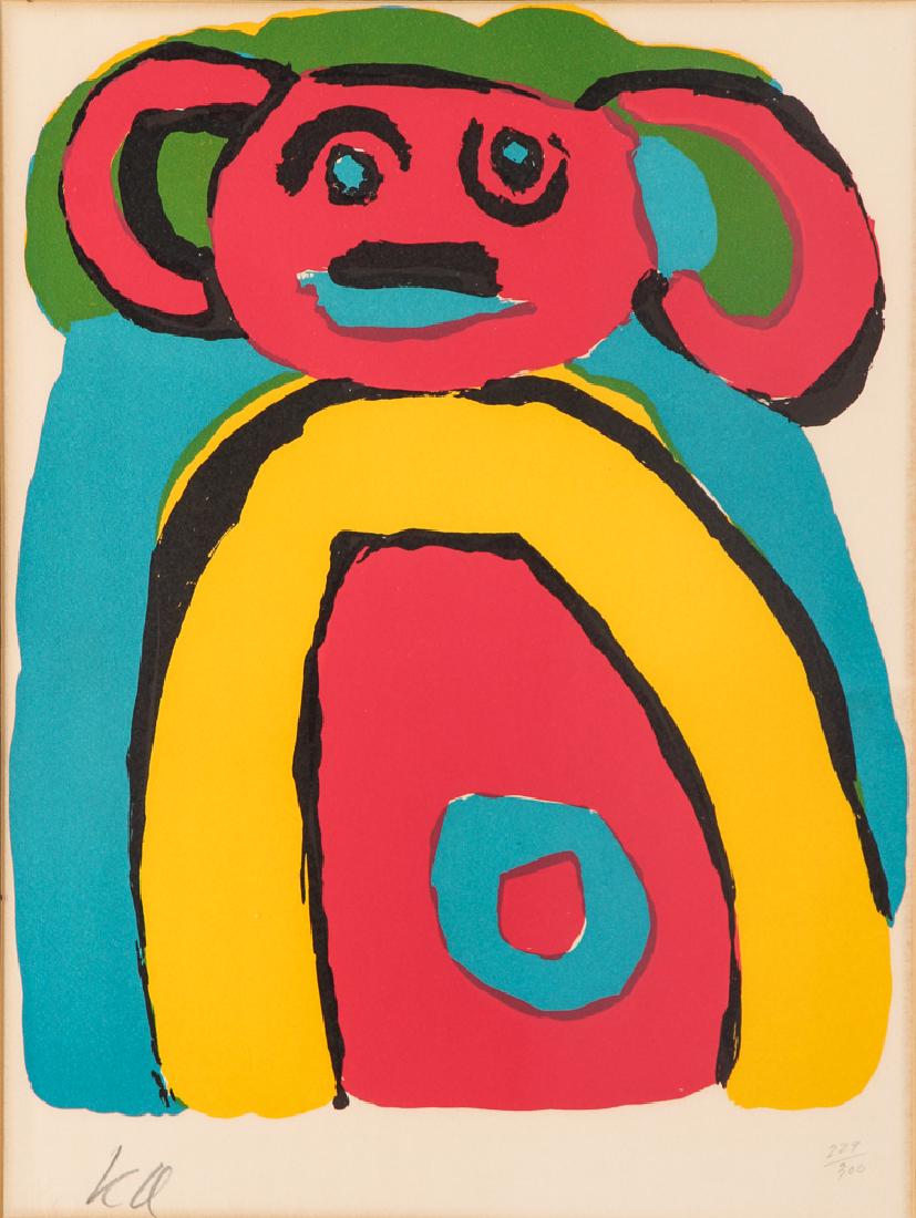 Karel Appel signed lithograph Bear (1 of 8)