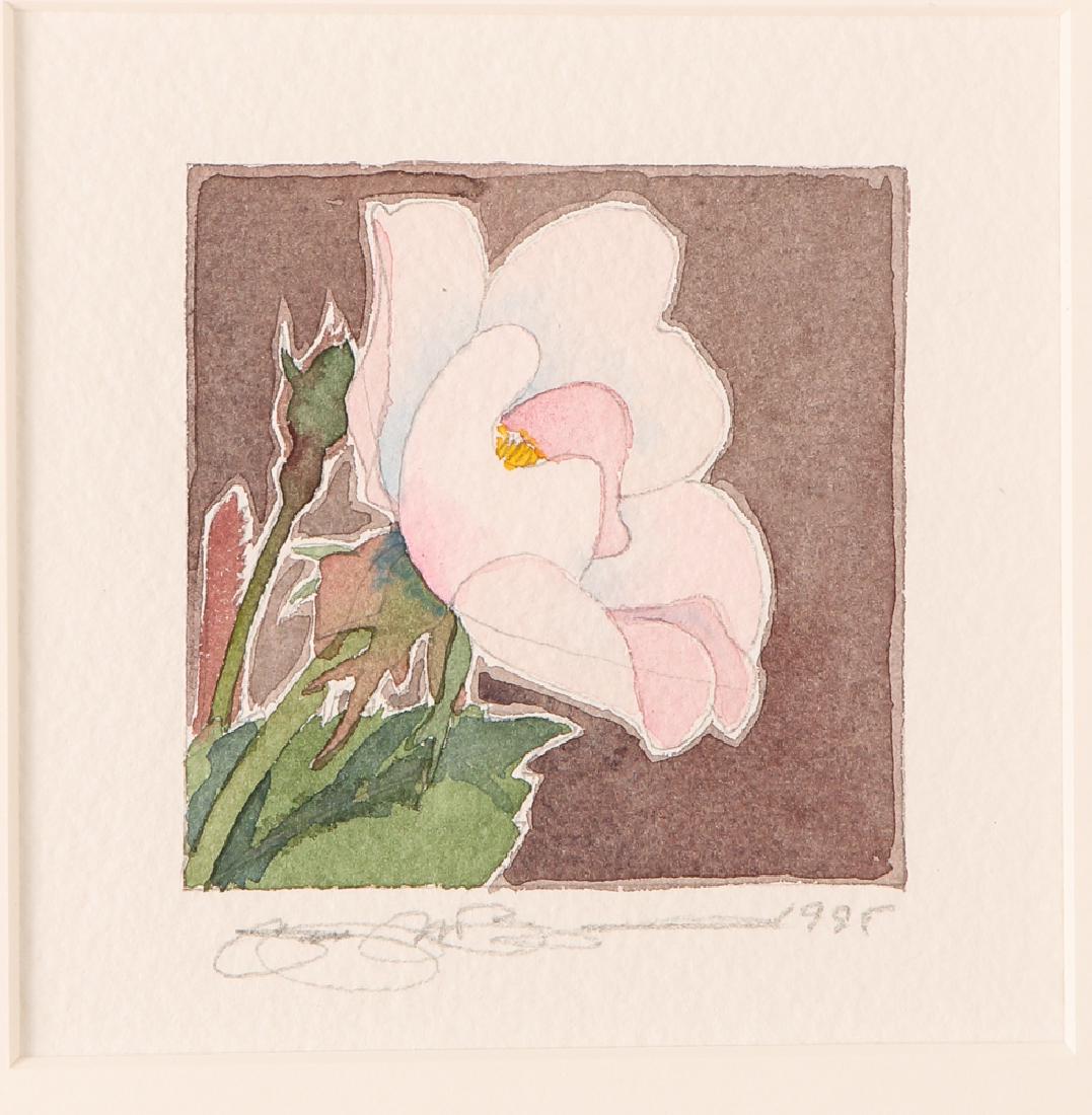 Gary Bukovnik watercolor; Wild Rose Study II (1 of 9)