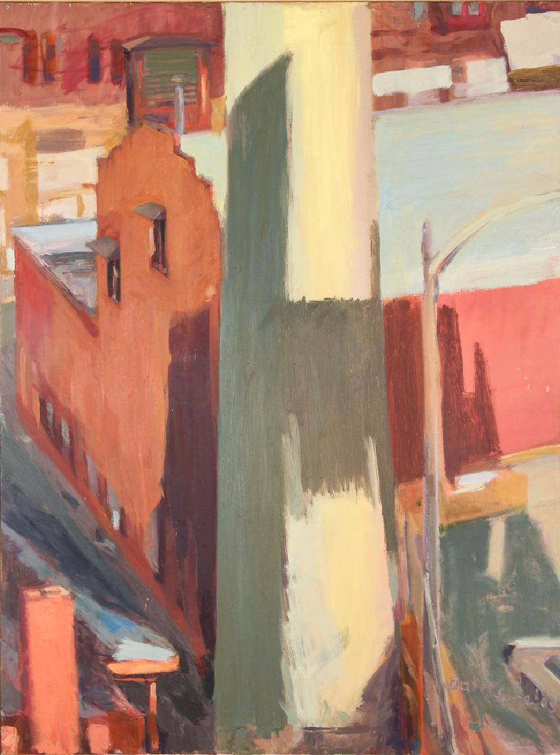 Barry Shields painting Forward Avenue 2005 (1 of 6)