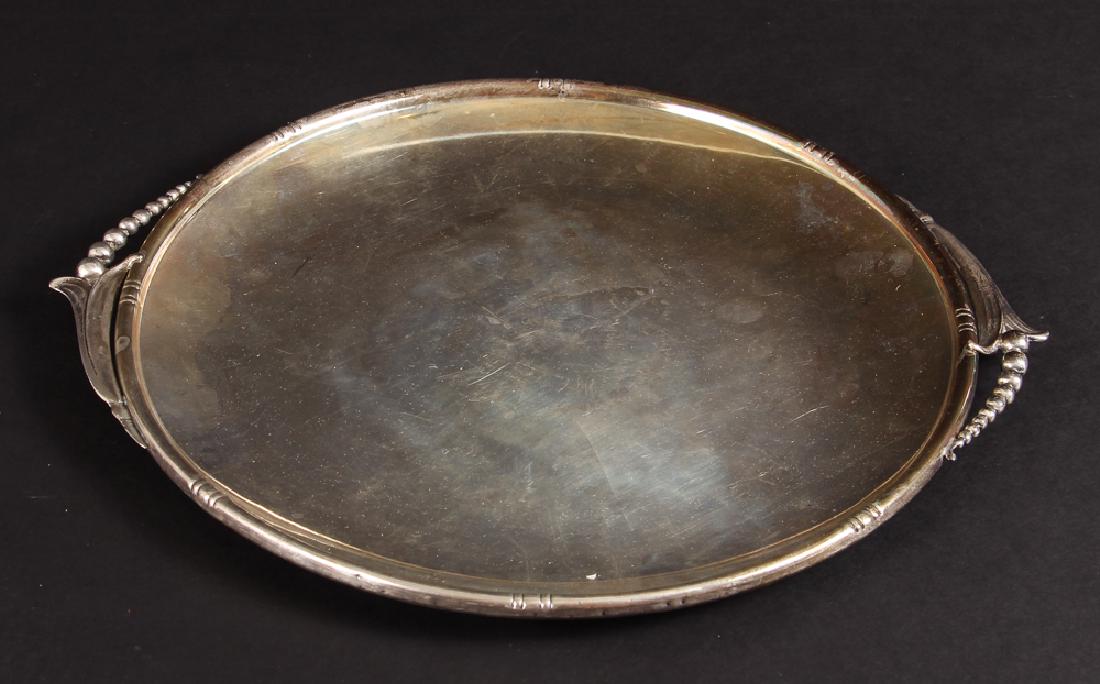 Georg Jensen Style Woodside Sterling Tray (1 of 6)