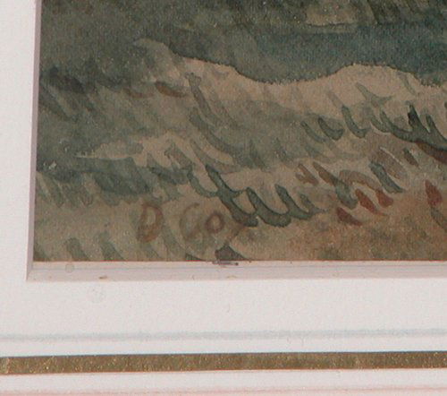 39: Pair of Follower of David Cox English watercolor : Lot 39