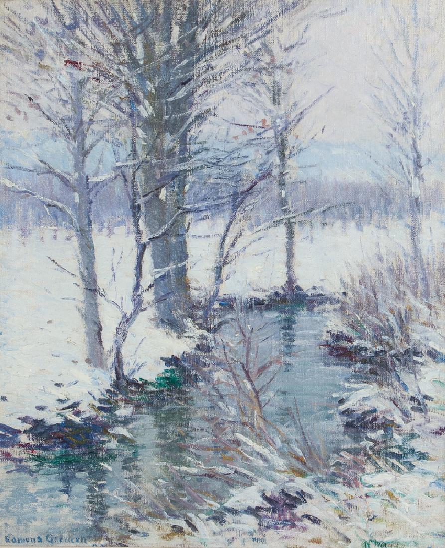 Edmund Greacen Winter Landscape ptg (1 of 8)
