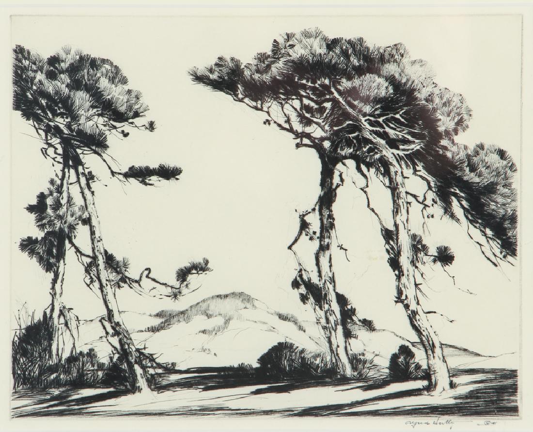 Alfred Hutty Loblolly Pines 1939 Etching (1 of 8)