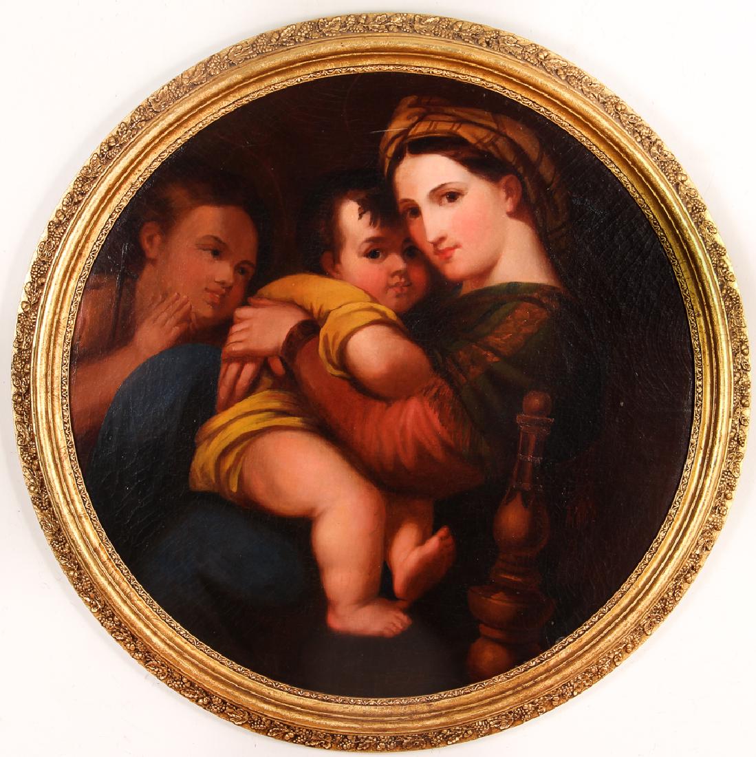 Large Madonna della Sedia After Raphael (1 of 7)