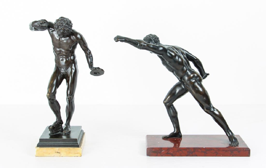 2 Grand Tour Classical Athletic Bronzes (1 of 9)