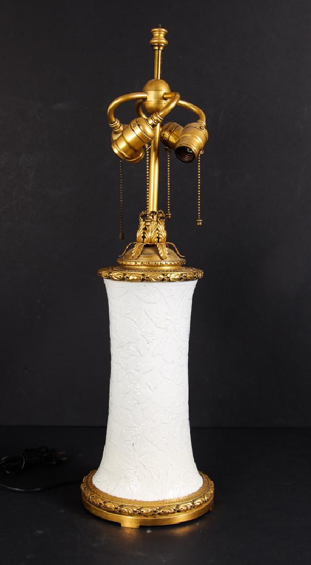Antique Blanc de Chine Vase as Lamp (1 of 5)